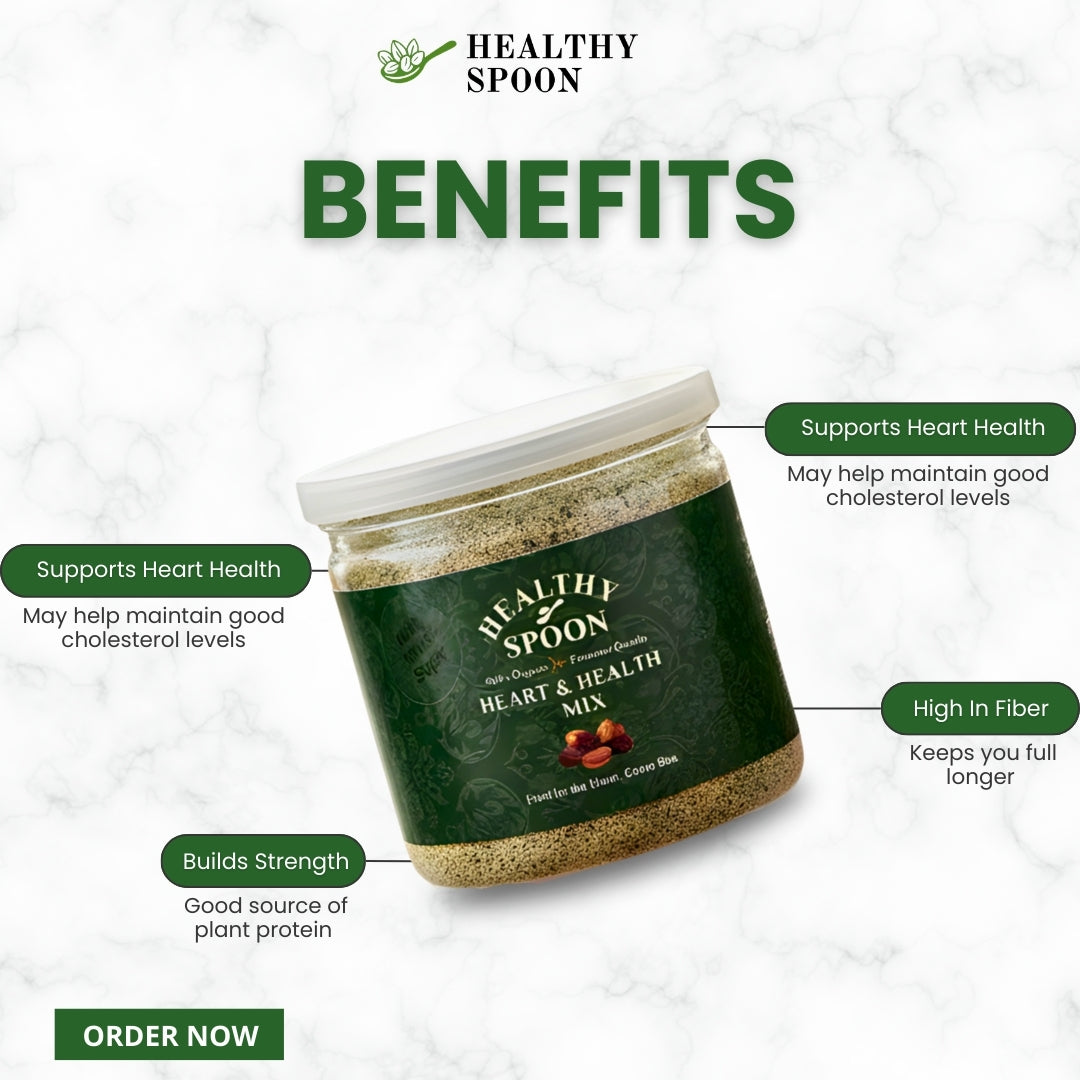 ❤️ Heart Health Mix-Carefully Selected Nuts & Seeds for a Strong, Healthy Heart