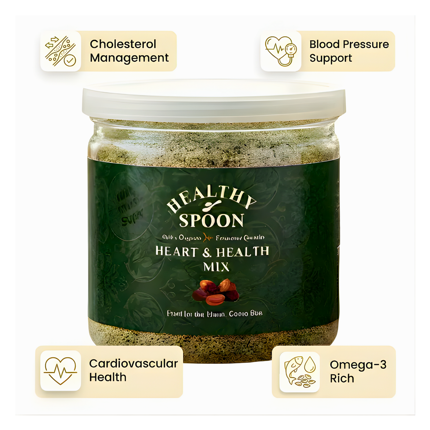 ❤️ Heart Health Mix-Carefully Selected Nuts & Seeds for a Strong, Healthy Heart